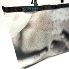 Load image into Gallery viewer, Upcycled banner tote