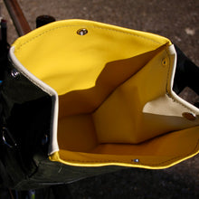 Load image into Gallery viewer, Cycling Handlebar Bag in Green Waxed Canvas