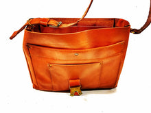 Load image into Gallery viewer, Bespoke leather shoulder/laptop bag