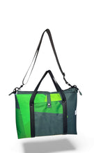 Load image into Gallery viewer, Upcycled Event Shelter Shoulder Bag - regular