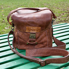 Load image into Gallery viewer, Padded Camera Bag in Antelope leather
