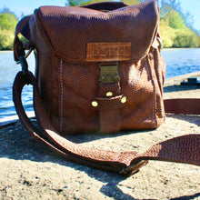 Load image into Gallery viewer, Padded Camera Bag in Antelope leather