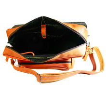 Load image into Gallery viewer, Bespoke leather shoulder/laptop bag