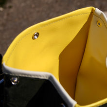 Load image into Gallery viewer, Cycling Handlebar Bag in Green Waxed Canvas