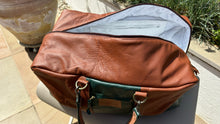 Load image into Gallery viewer, Leather Holdall - large