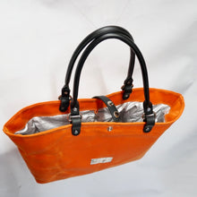 Load image into Gallery viewer, Waxed Canvas Tote Bag Orange
