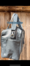 Load image into Gallery viewer, Leather Cabin Baggage sized hold-all
