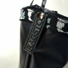 Load image into Gallery viewer, Upcycled banner tote