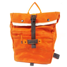 Load image into Gallery viewer, Handmade Waxed Canvas Backpack
