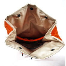 Load image into Gallery viewer, Handmade Waxed Canvas Backpack