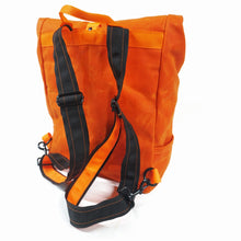Load image into Gallery viewer, Handmade Waxed Canvas Backpack