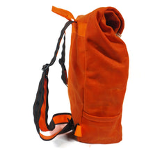 Load image into Gallery viewer, Handmade Waxed Canvas Backpack