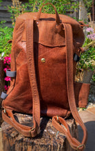 Load image into Gallery viewer, Handmade Antelope Leather Backpack
