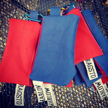 Load image into Gallery viewer, Upcycled zipped pouch