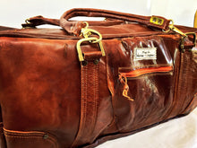 Load image into Gallery viewer, Leather Holdall - large
