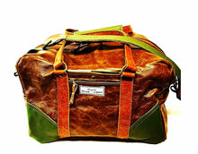 Load image into Gallery viewer, Leather Holdall - small
