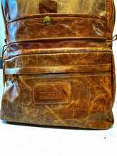Load image into Gallery viewer, Handmade Distressed Tan Leather Backpack