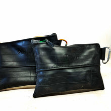 Load image into Gallery viewer, Upcycled zipped pouch