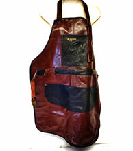 Load image into Gallery viewer, Leather Upcycled Apron