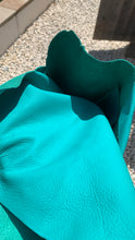 Load image into Gallery viewer, Upcycled Leather Beach Bag - eco & green!