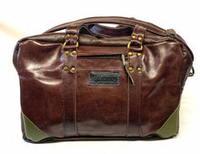 Load image into Gallery viewer, Leather Holdall - small