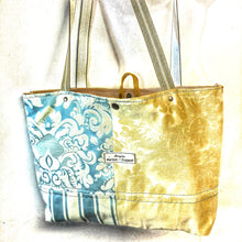 Load image into Gallery viewer, Upcycled Fabric Tote shopper