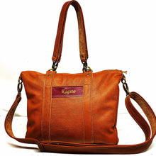 Load image into Gallery viewer, Large leather shoulder bag