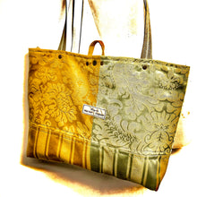 Load image into Gallery viewer, Upcycled Fabric Tote shopper