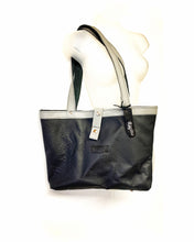 Load image into Gallery viewer, Upcycled Leather Tote Shopper
