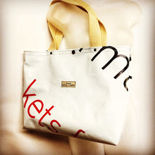 Load image into Gallery viewer, Upcycled Gazebo Fabric Tote
