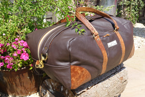 Leather Holdall - large
