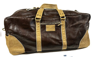 Leather Holdall - large