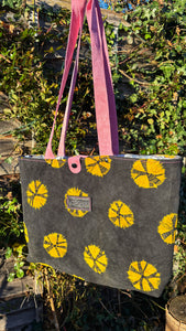 Suede Tote Bag