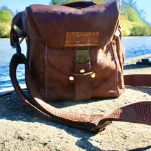 Load image into Gallery viewer, Padded Camera Bag in Antelope leather
