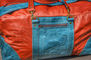 Leather Holdall - small