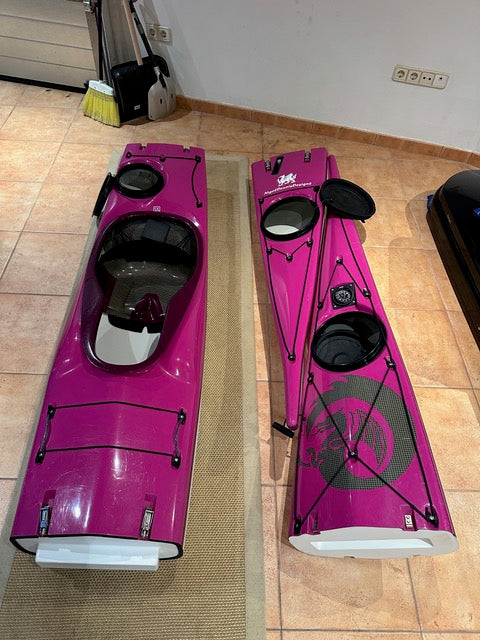 Custom modular kayak bags