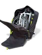 Load image into Gallery viewer, Padded Brompton or Folding Bike backpack
