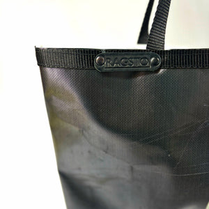 Upcycled banner tote