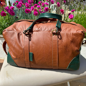 Leather Holdall - large