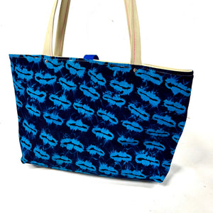 Suede Tote Bag