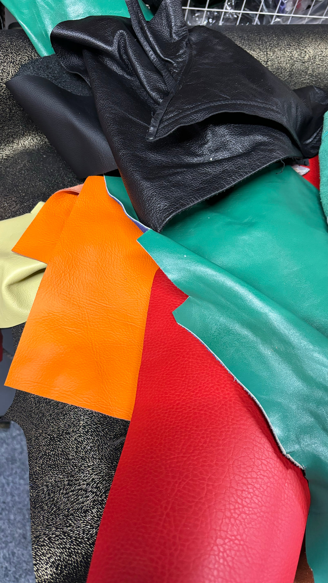 Bespoke Multicoloured Leather Backpack