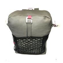 Load image into Gallery viewer, Handmade Grey Backpack
