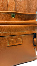 Load image into Gallery viewer, Handmade Tan Leather Backpack
