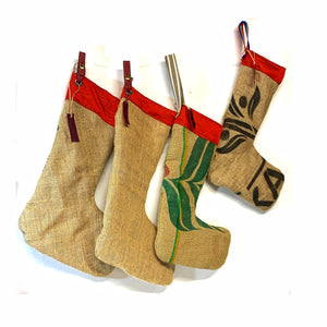 Upcycled Christmas Stocking