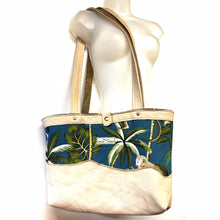Load image into Gallery viewer, Limited Edition Monkey Fabric &amp; Leather Tote bag
