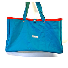 Load image into Gallery viewer, Upcycled Leather Beach Bag - eco &amp; green!
