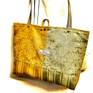 Upcycled Fabric Tote shopper