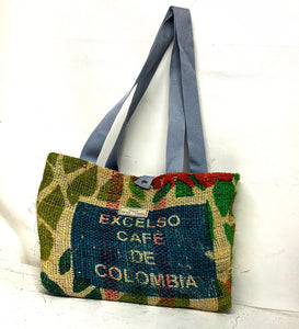 Upcycled Coffee Tote Bag - eco & green!