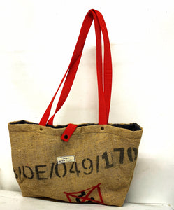 Upcycled Coffee Tote Bag - eco & green!