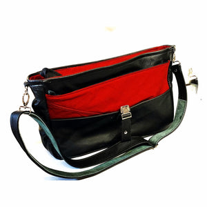 Upcycled Messenger Bag - as seen on BBC Money for Nothing